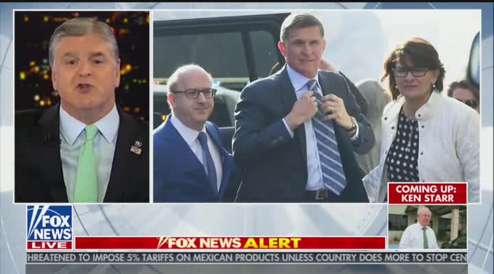Hannity blasts 'disgusting' treatment of Fkynn