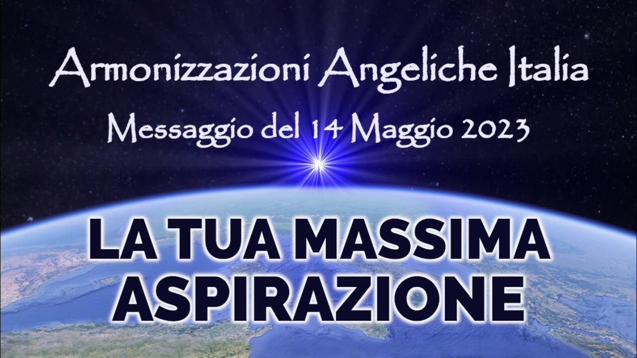 La tua massima Aspirazione • Armonizzazioni Angeliche Italia | Simone Venditti