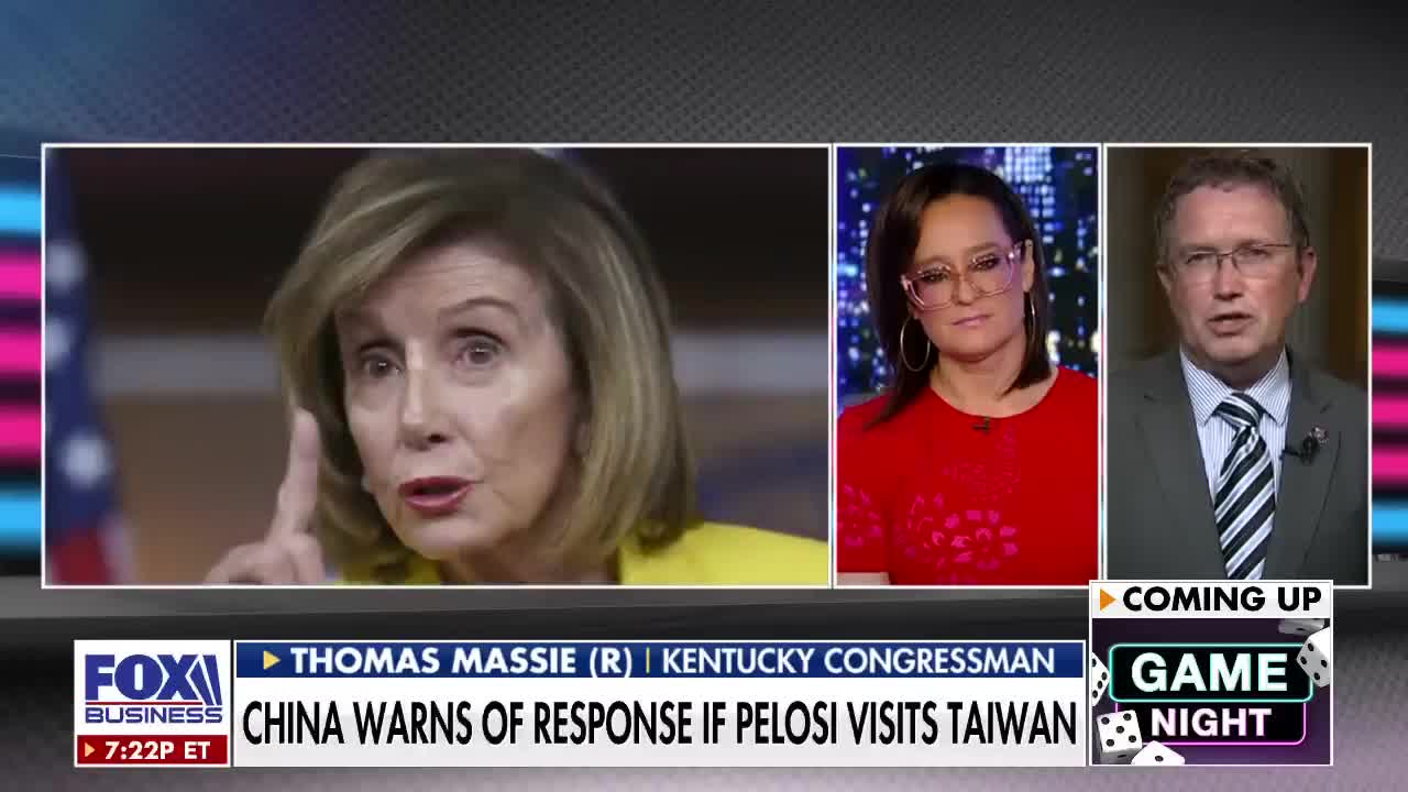 Here's why Pelosi should visit Taiwan: Rep. Massie