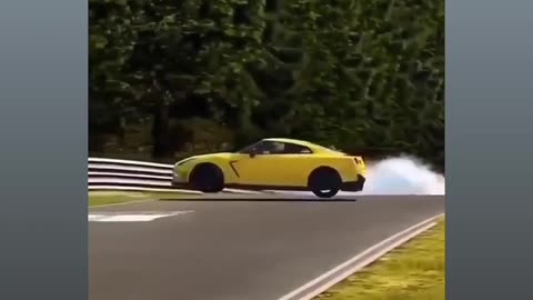 Yellow car