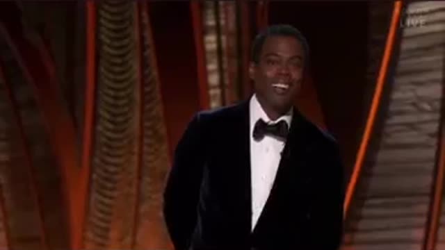 The time will smith slapped Chris Rock at the oscars