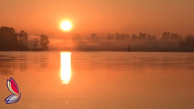 Amazing sunrise relax with mantra soothing music