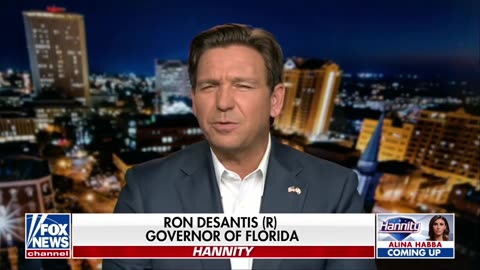 Gov DeSantis: Kamala Is A Much More Liberal Version Of Biden