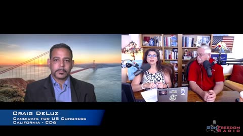 Pro-2A Candidate in CA with Craig DeLuz - GunFreedomRadio EP418