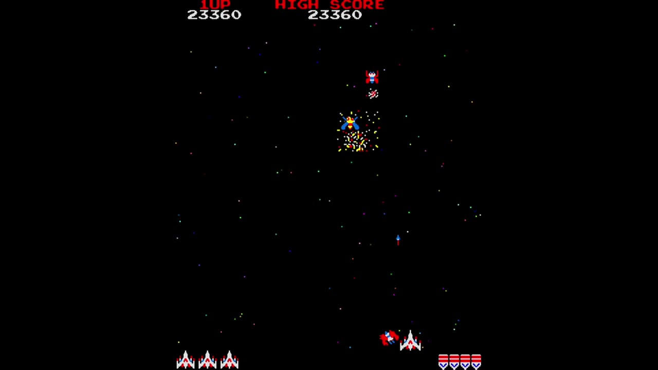 Galaga #retrogaming #arcadegame #nedeulers #galaga