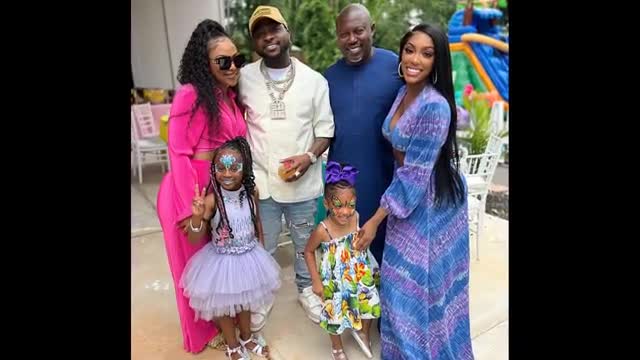 Porsha Williams Daughter Pillar jhena Celebrate Join Davido Daughter Hailey Birthday ❤️🎉