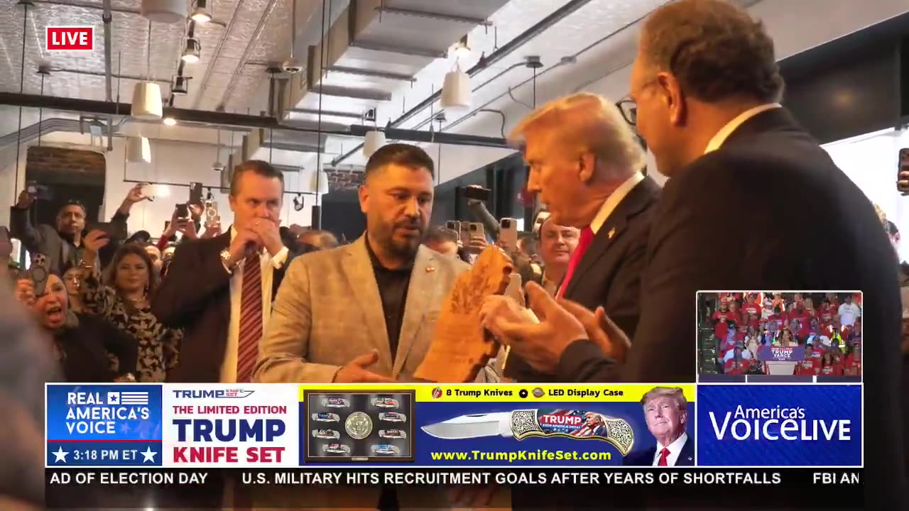 ARAB AMERICANS BEHIND PRESIDENT TRUMP IN DEARBORN, MI