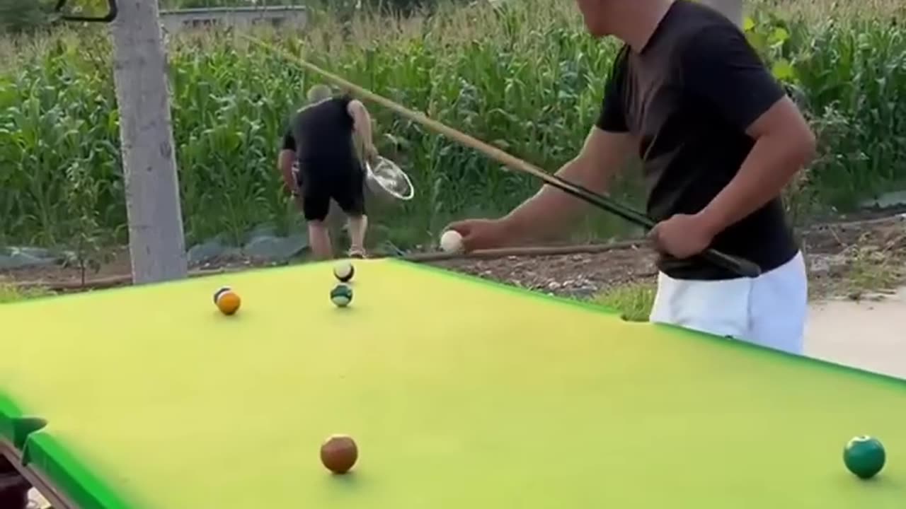 Funny Video Billiards million views