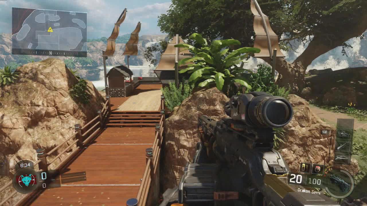 Call Of Duty Black Ops 3 Multiplayer Glitch! On The Hunted Map!