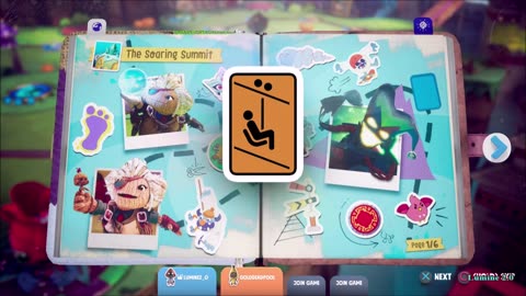 Sackboy A Big Adventure (PS4) (68) Snowman Left Behind (Book of Dreams)