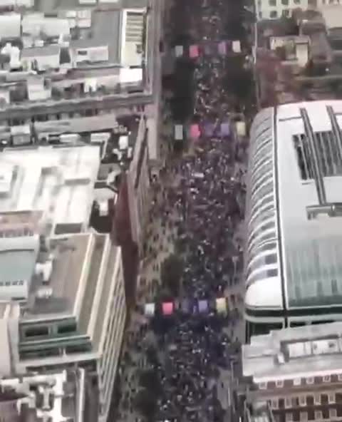 Millions march for freedom through London - 26th June 2021