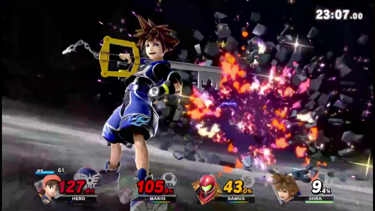 Sora Super Move - Super Smash Bros Ultimate