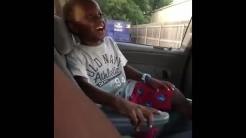 Black boy funny laugh