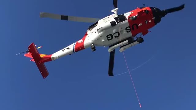 US Coast Guard Rescue from Cruise Ship