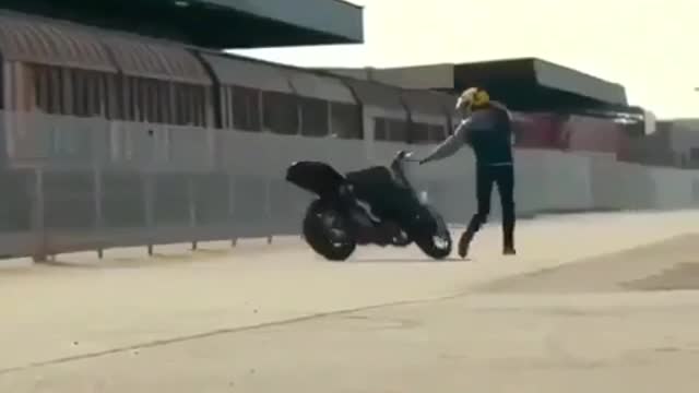 Motorcyle jumping