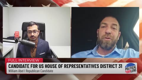 2024 Candidate for US House Of Representatives District 31, TX - William Abel | Republican