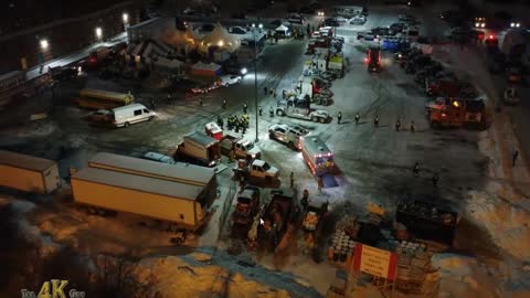 Police steal Truckers fuel in Ottawa