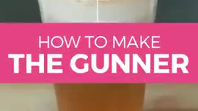 How to make The gunner- a different take on a lemon lime and bitters recipe