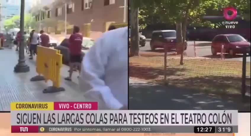 South American News reporter collapses on live T.V