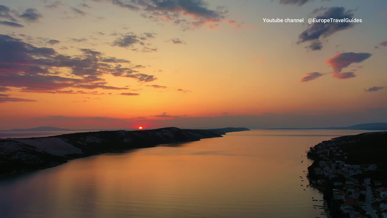 Europe from Above -Croatia - island Pag