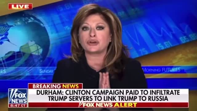 "I Hope Donald Trump Sues Them All for Everything!" - Maria Bartiromo EXPLODES Over Durham News