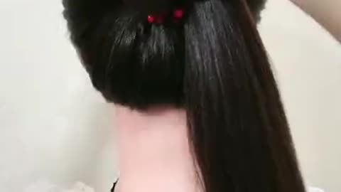 Easy Girl Hairstyle For Long Hair,