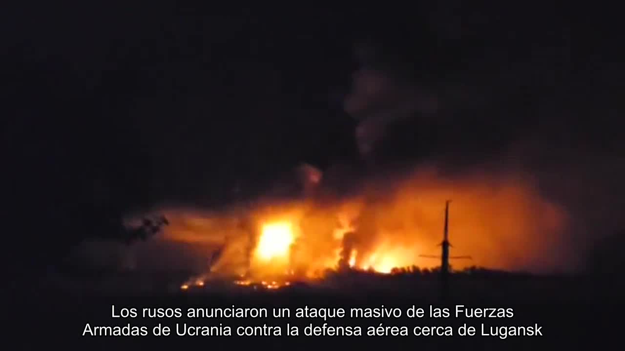 The Russians announced a massive attack by the Armed Forces of Ukraine on air defense near Luhansk