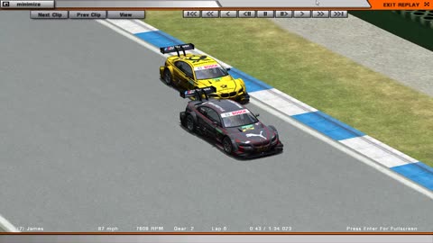 (F1R-DTM 2015) Hockenheim RD/10 RACE 02