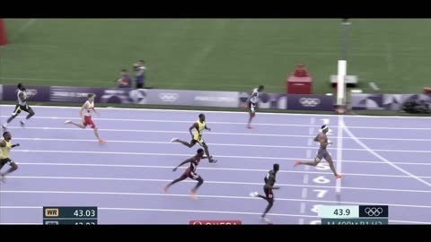 Men's 400m Round 1 - 2024 PARIS OLYMPICS - (Aug 4th 2024)