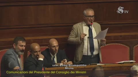 Ciampolillo sul Governo Draghi