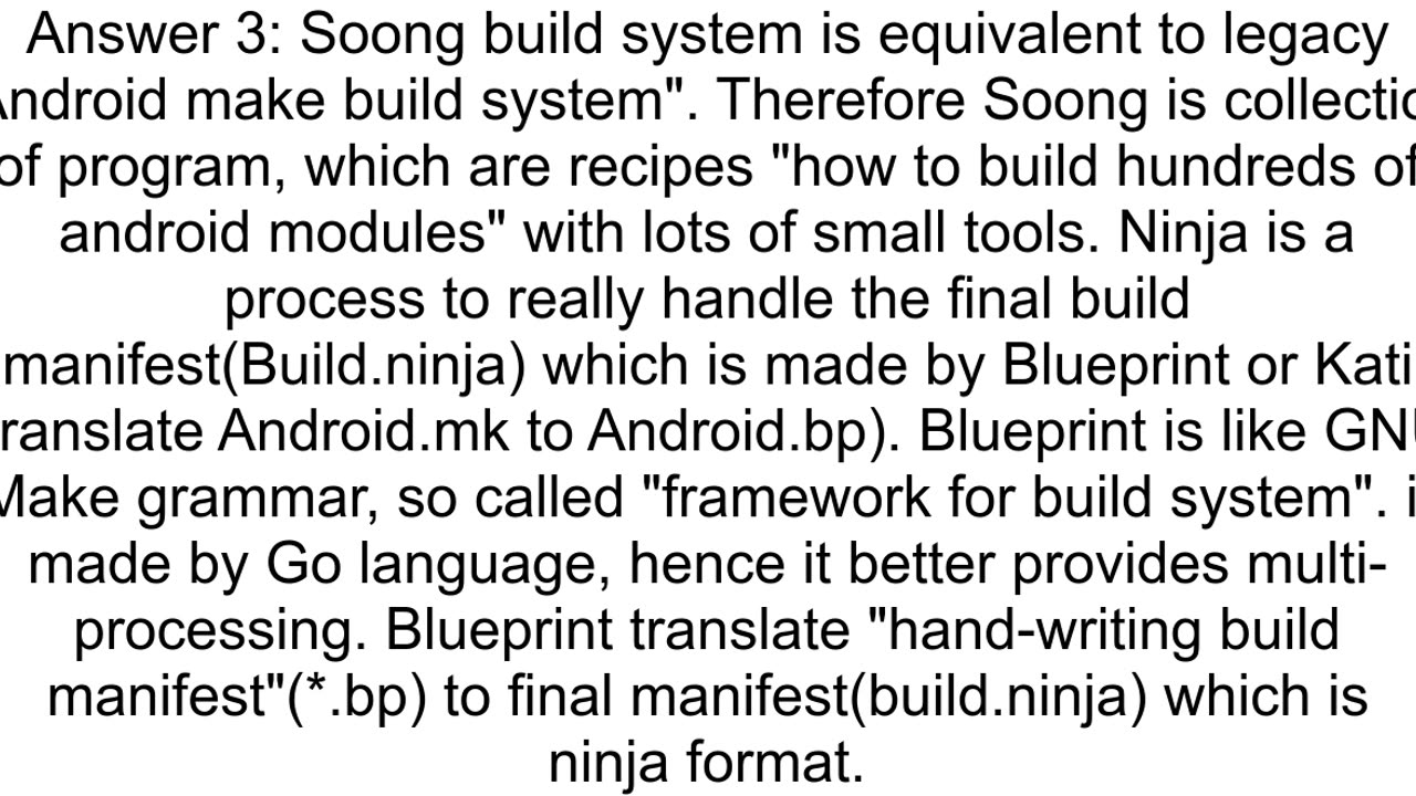 How the soongandroidbp build works