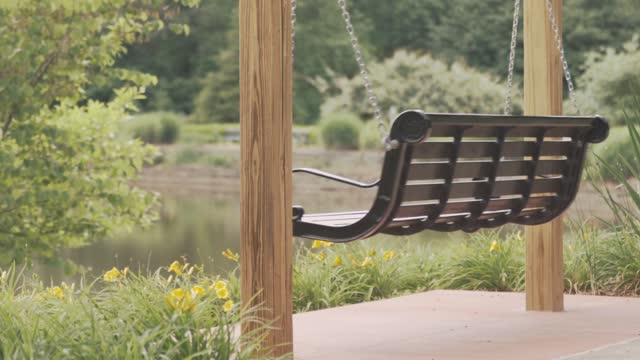 Spring Swinging bench seat