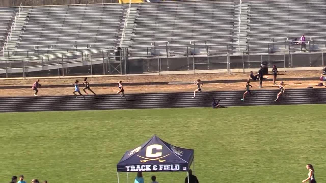 20190202 Charlotte City Championship - Girls’ 300 meters - H2