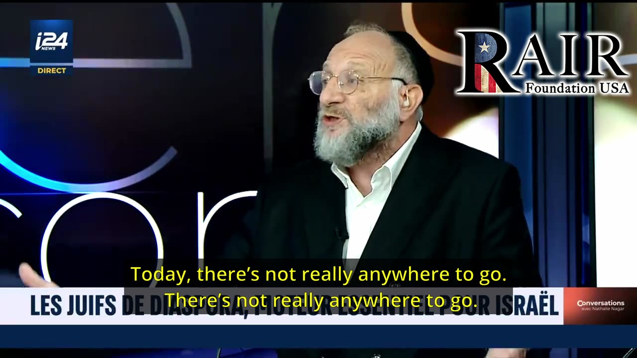 In the long term Jews will leave France for Israel