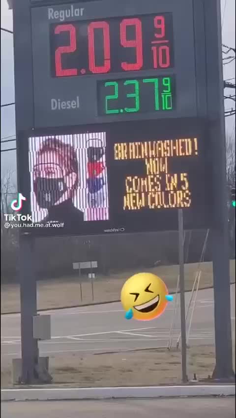 Brainwashed zombies wear masks