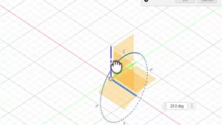 Fusion 360: Construct plane at angle