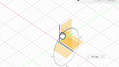 Fusion 360: Construct plane at angle