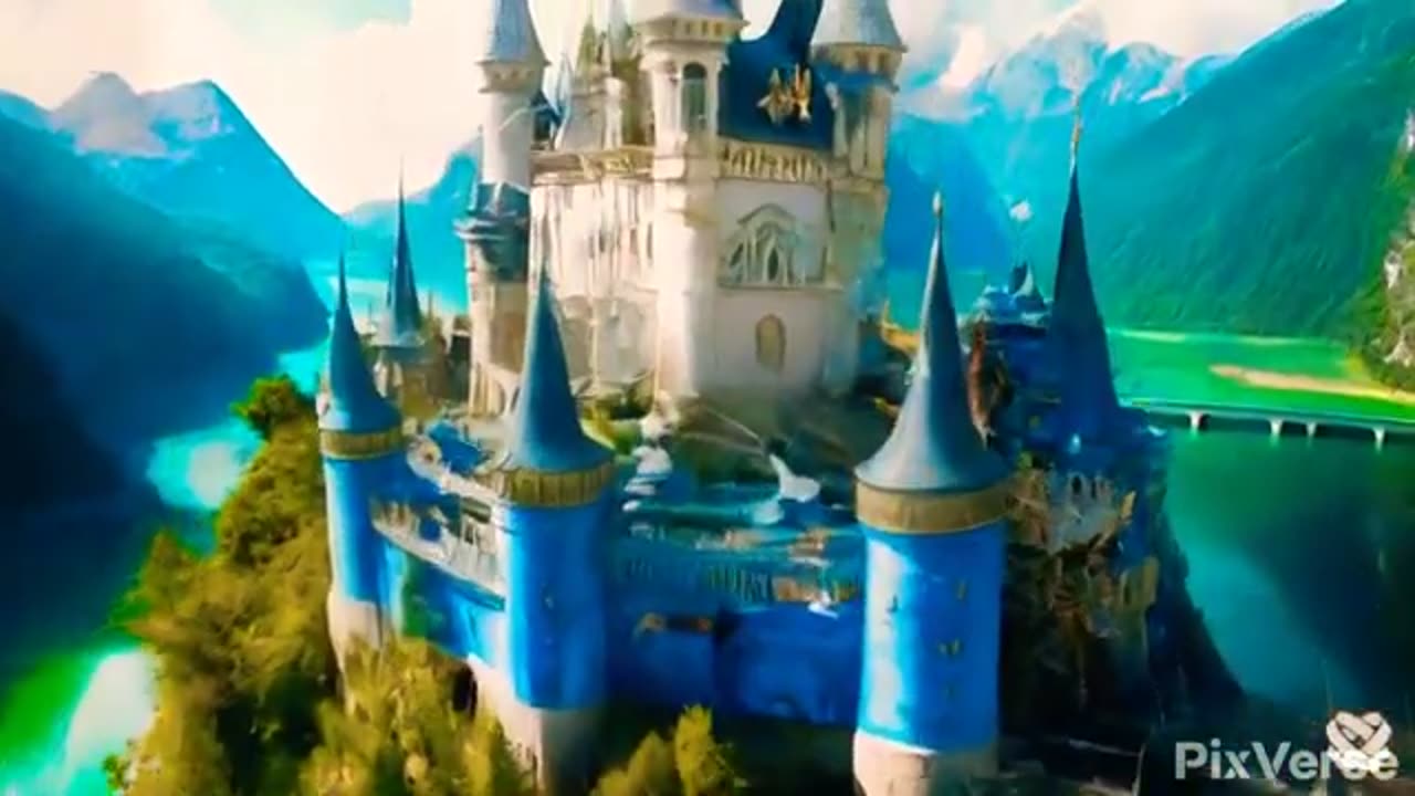 Beautiful castle animation by Mr Art Master