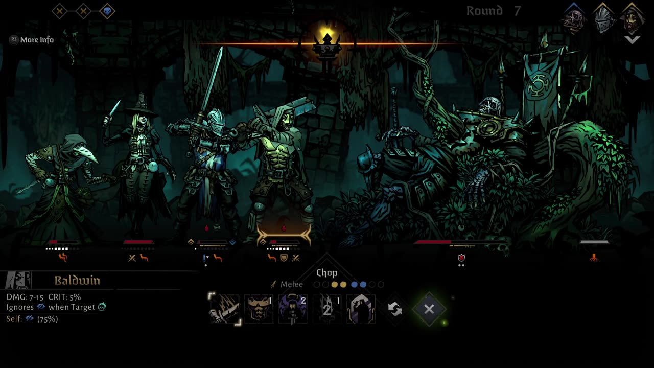 Darkest Dungeon 2, Act 4, Hat Trick part 1/3, dreaming general