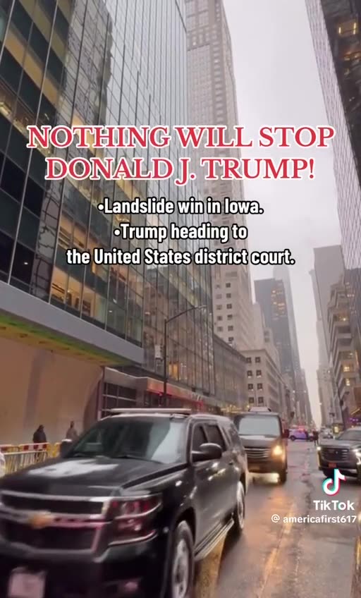 NOTHING WILL STOP THE TRUMP