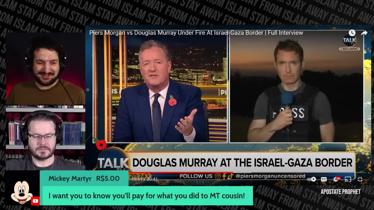 Douglas Murray Leaves Piers Morgan Speechless _ David Wood & Apostate Prophet LI