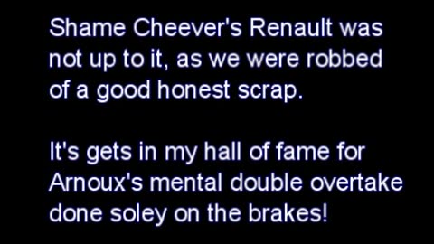 Great Battles - Arnoux V Cheever USA 1983