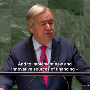 UN Chief Guterres: 'Fossil Fuel Industry Profits While People Bear the Costs of Climate Catastrophe'