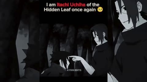 Itachi Uchiha Sad Edit 🥺💔 #naruto #itachi #madara