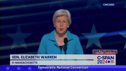 Pocahontas says "We need to make life more affordable for working people."