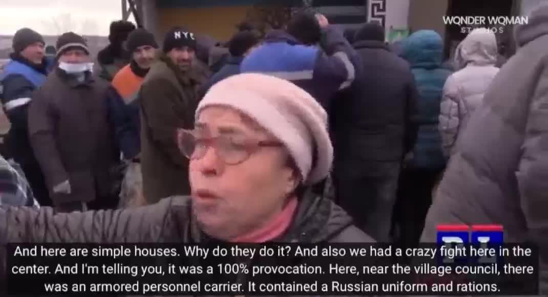 Citizens of Ukraine confirm Ukranian forces are firing on their own people.