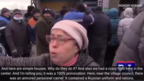 Citizens of Ukraine confirm Ukranian forces are firing on their own people.
