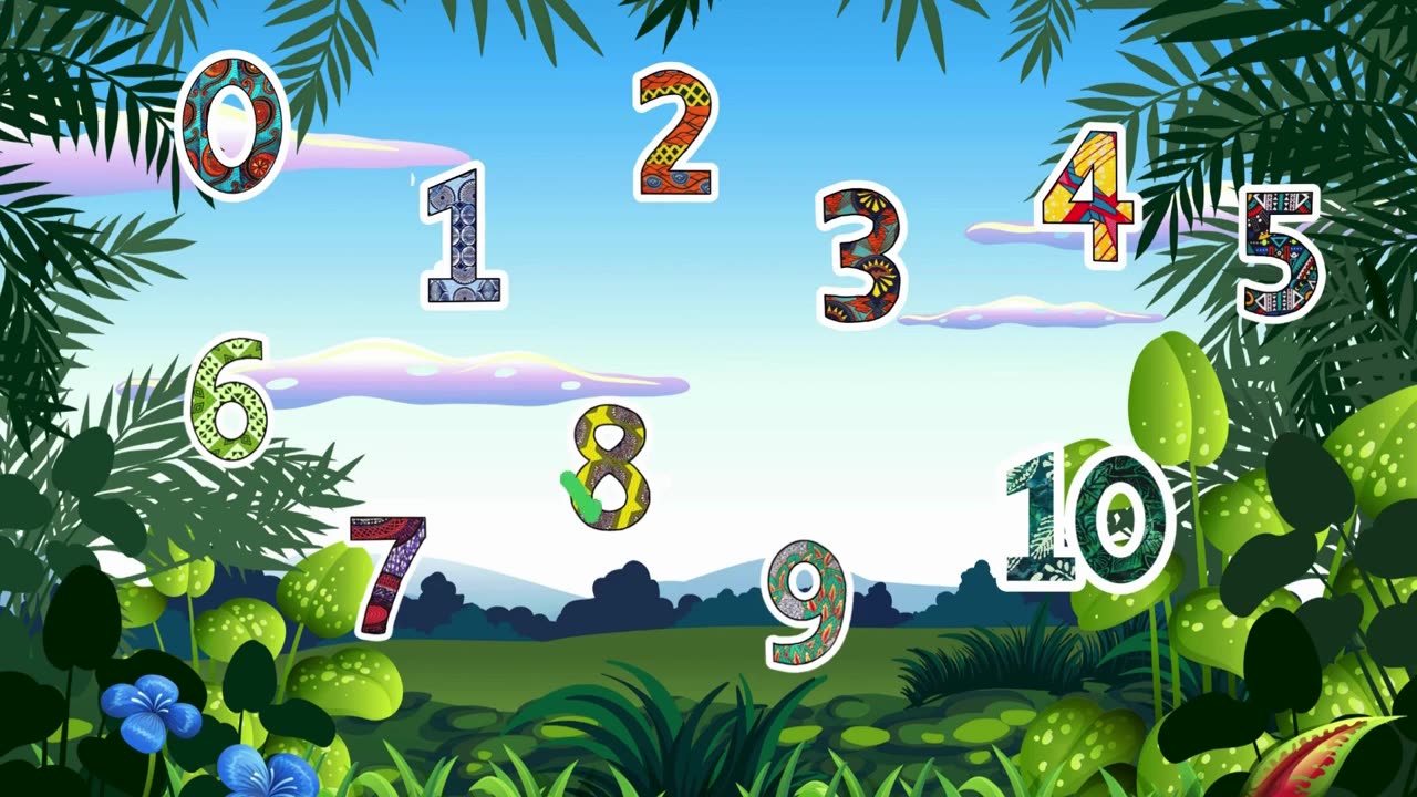 kids video :Counting Safari counting