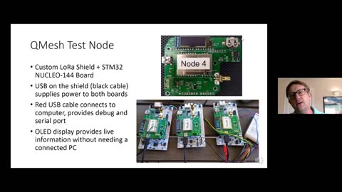 QMesh: A long-range, low-cost, wireless mesh network for digital voice communications