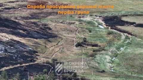 ☠️🔥 Destruction of Russian infantry in Kharkiv region, - 3rd Assault Brigade.